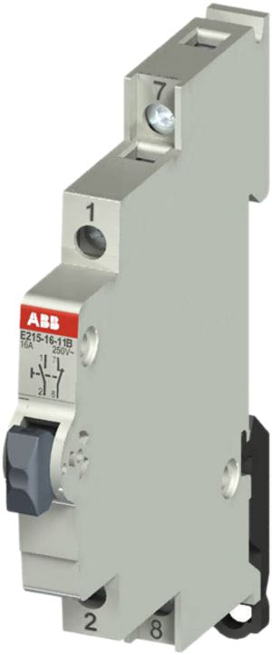 EB-Taster ABB 250V 16A 1No/Nc grau