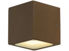 Wandleuchte SLV SITRA CUBE, 2×GX53 9W IP44 rostfarben
