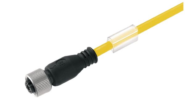 Câble Weidmüller SAIL ouvert/M12 4L 3m prise droite PUR jaune, A