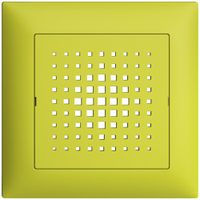 UP-Frontset lemon 88×88mm zu EDIZIOdue Gong 3070