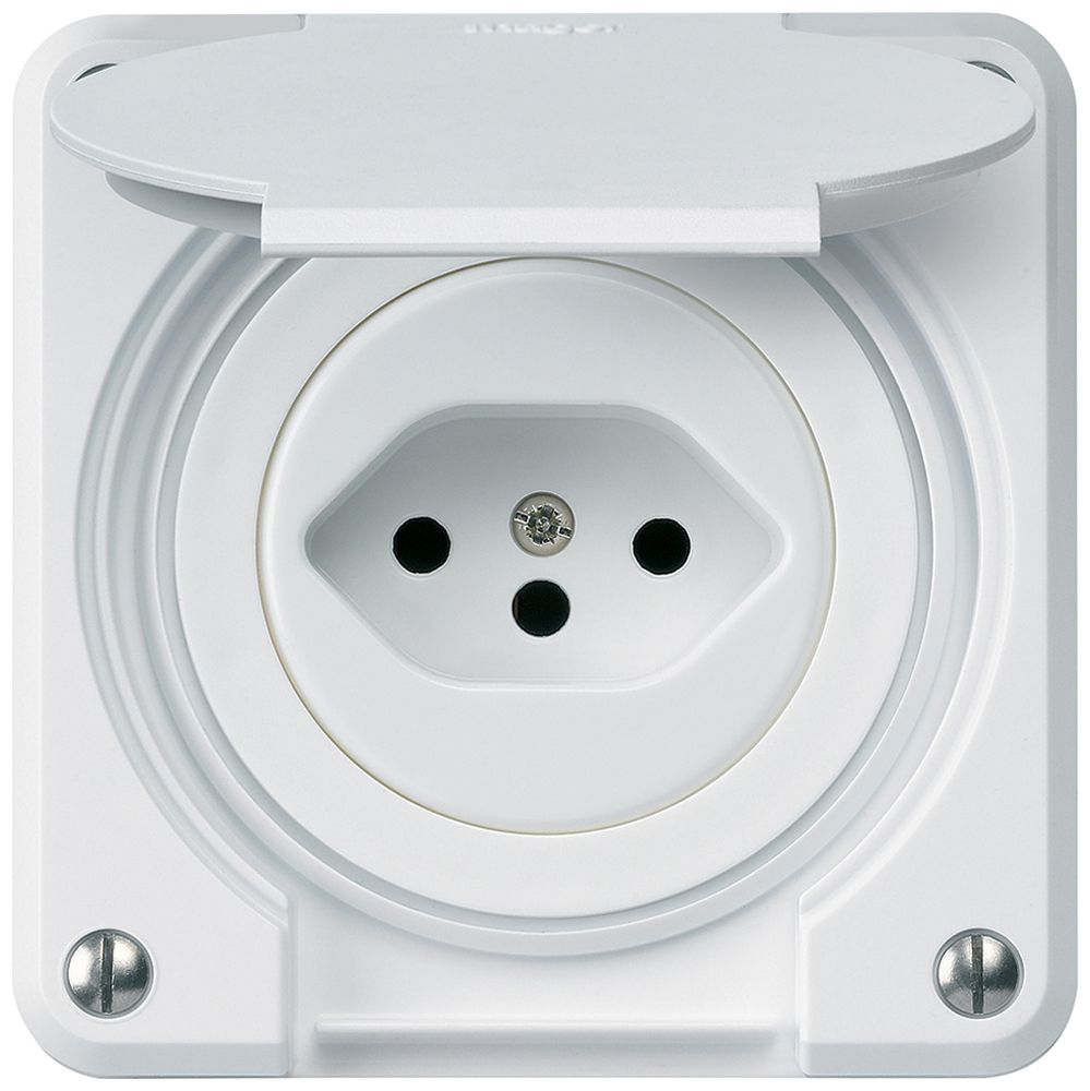 Prise ENC robusto type 13 blanc pour combinaison