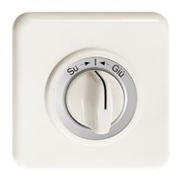 Kit frontale INC Su-I-Giu bianco per contatto rotativo FH