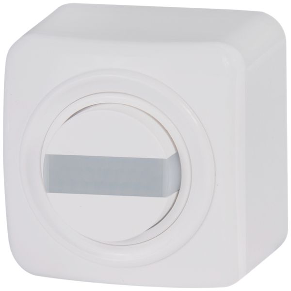 Interruttore AP Luxomat IS AP STANDARDdue bianco