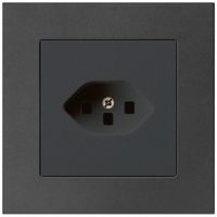 Prise ENC kallysto.pro T23 noir avec bornes enfichables