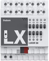 Attuatore-commutatore KNX AMD Theben LUXORliving 8-canale