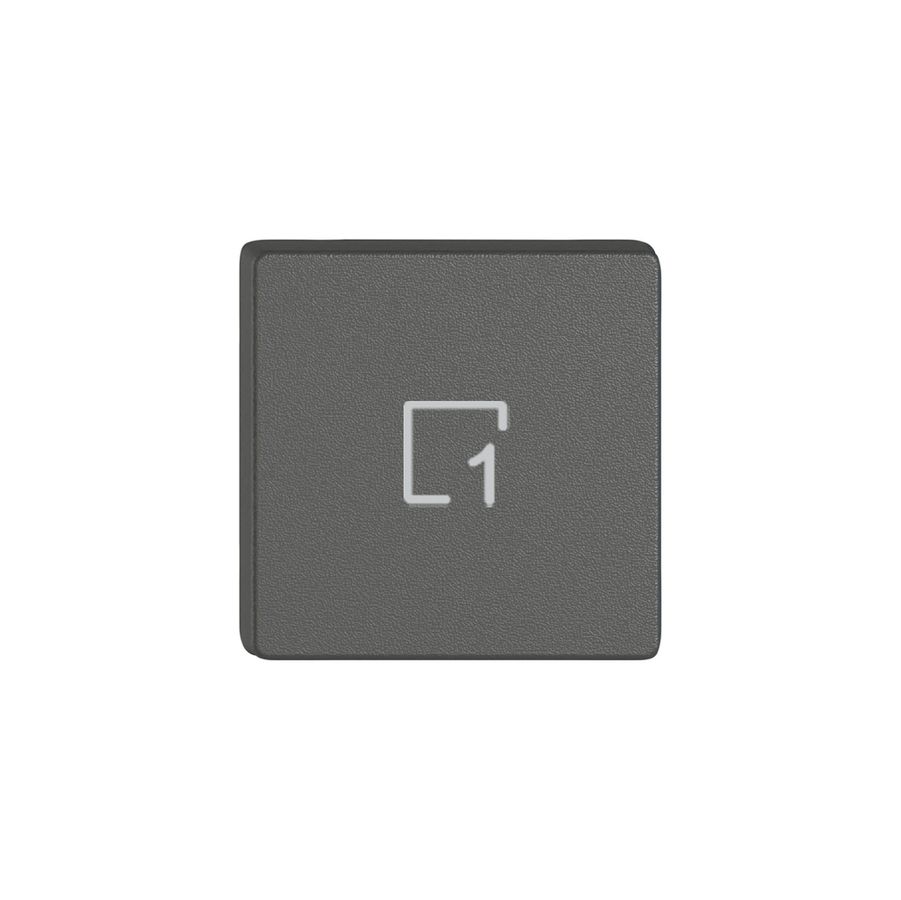 Taste 1/4 EDIZIO.liv Wiser mit SNAPFIX® mit Symbol Szene 1 dgu