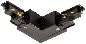 L-Verbinder SLV S-TRACK DALI 7-polig schwarz