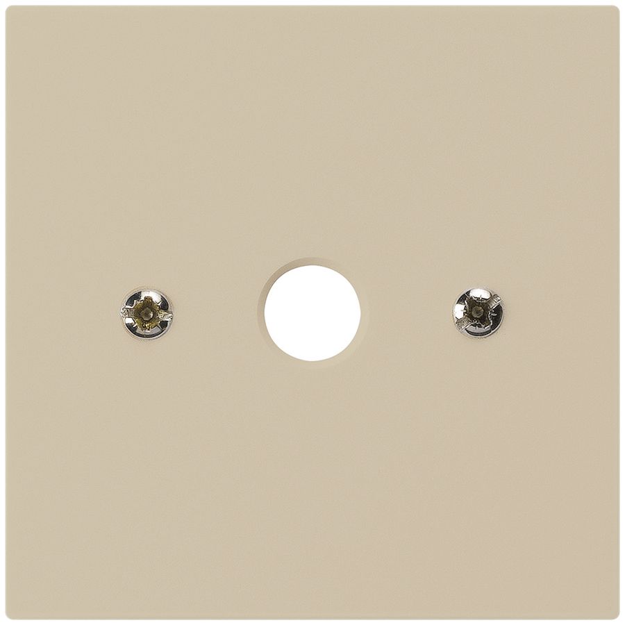Frontplatte kallysto 60×60mm beige für Durchgangsdose