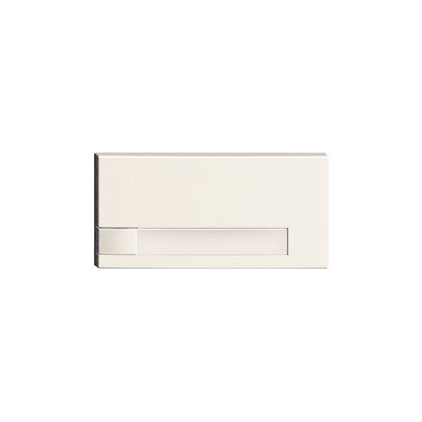 Touche 1/2 KNX/électron.s.LED+ pap.EDIZIOdue commande 1×blanc