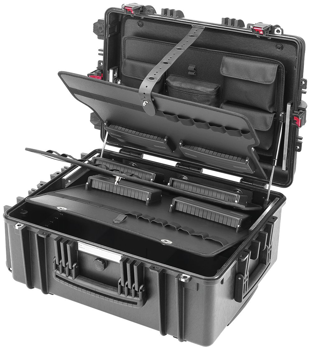 Valise d'outils CIMCO Gigant-Pro, vide, 630×490×300mm, noir, 14.5kg