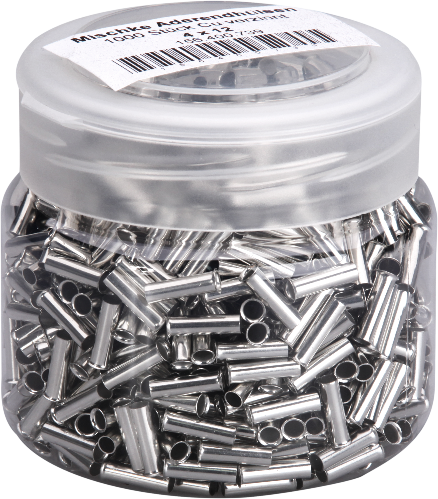 Aderendhülse Mischke E DIN 46228 4mm²/12mm blank Cu-verzinnt