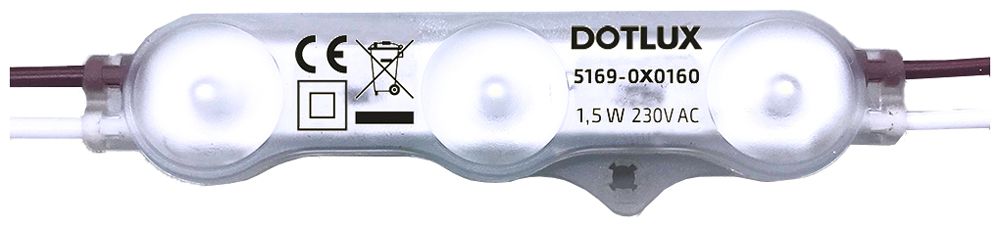 Module LED DOTLUX ACplus IP67 150W 15000lm rouge