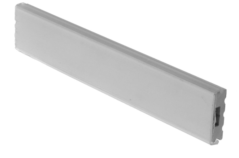 Bande indicatrice avec carton 16mm L=1m gris