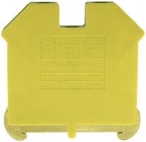 Schutzleiter-Reihenklemme Woertz Ex 1.5…4mm² Schraubanschluss 2×1 TH35 grün/gelb