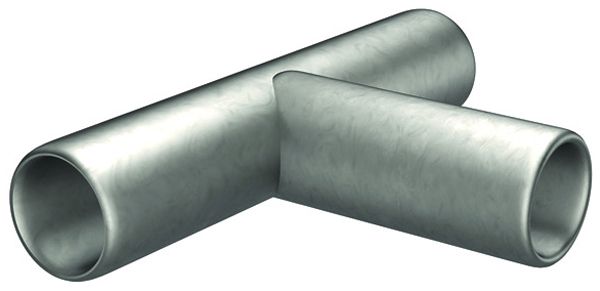 Capocorda a pressione T Flury AV 12, Cu stagnato, 35mm², Ø 8mm