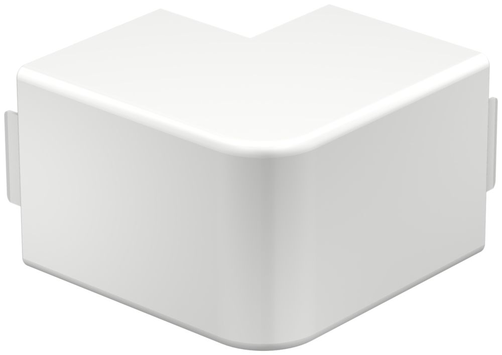 Angle extérieur Bettermann pour canal d'installation WDK blanc pur 60×60mm