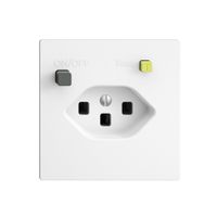 UP-Steckdose EDIZIOdue T23 FI 30mA F, weiss