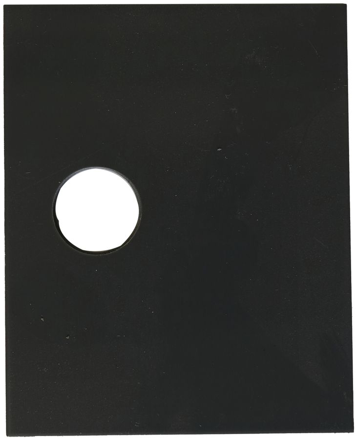 Plaque de recouvrement R&S 93×76mm 1×M20