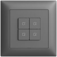 UP-Szenentaster 4 Szenen/4T Edue Wiser dunkelgrau