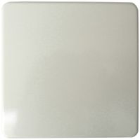 Placca di copertura 2×2 senza foro bianco