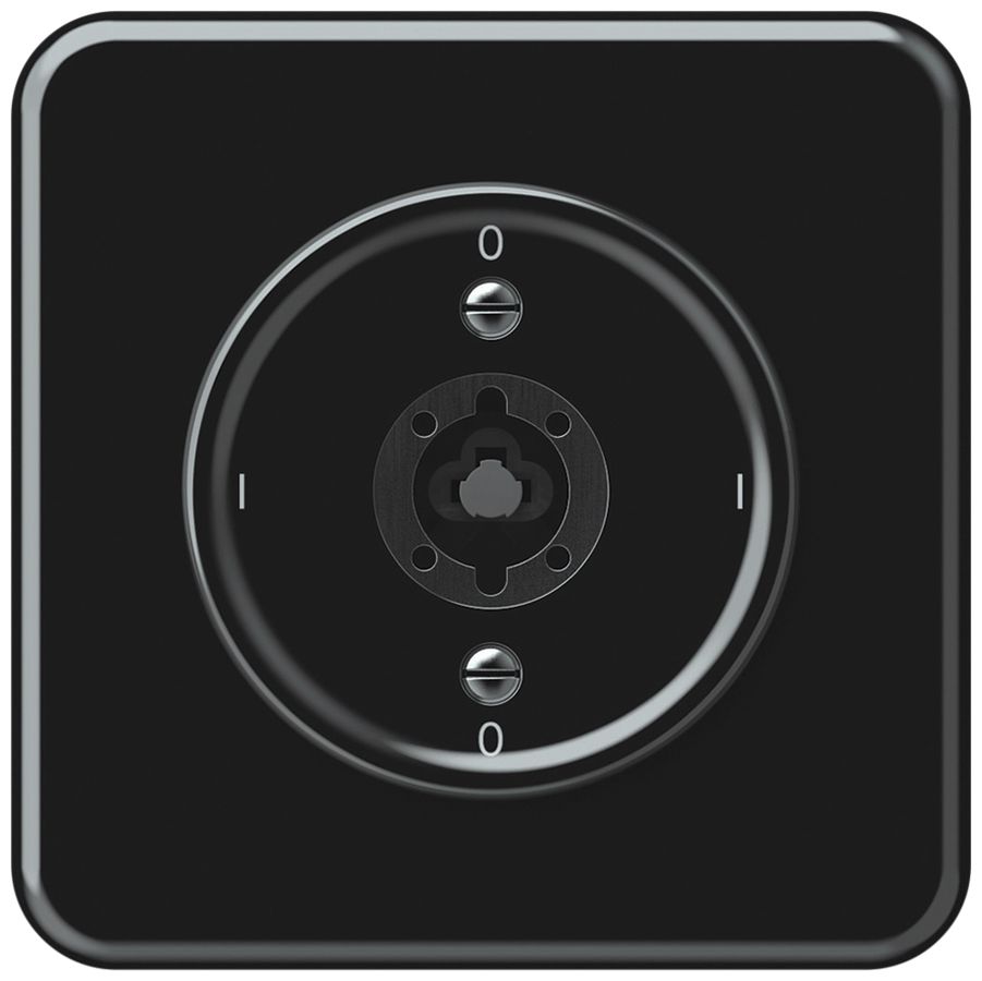 Interruttore a chiave INC origin interruttore 0/3L 16A 250V 0-I-0-I 92×92mm nero