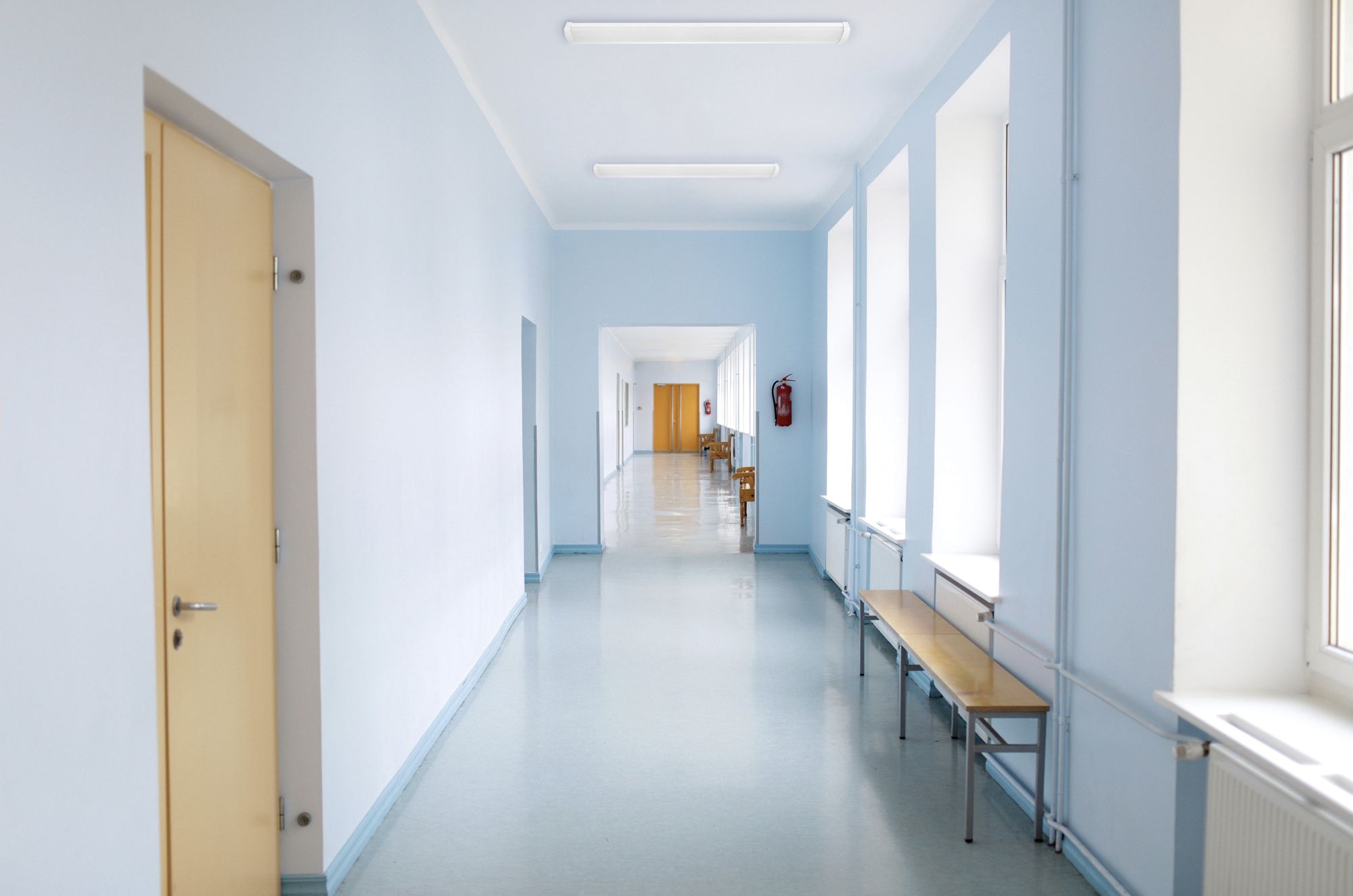 LED-Decken-/Wandleuchte Sylvania Deltawing 35W 4600lm 840 IP44 1.2m