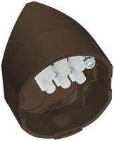 Socle pour angle intérieur Luxomat pour RC-Plus next brun