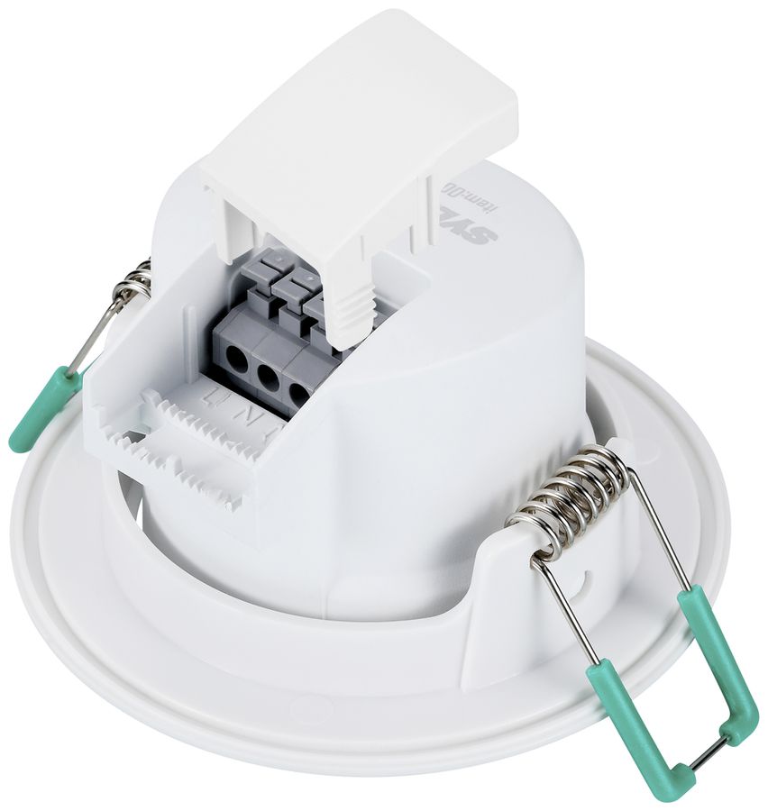 EB-LED-Spot Sylvania SYLSPOT 1×4.8W 360lm RGBW 827…865 IP44 110° DIM Ø87mm weiss