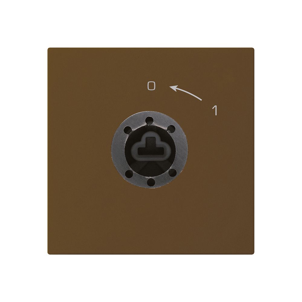 Contact pivotant 0<-1/2L brun kallysto pour serrure sans cylindre