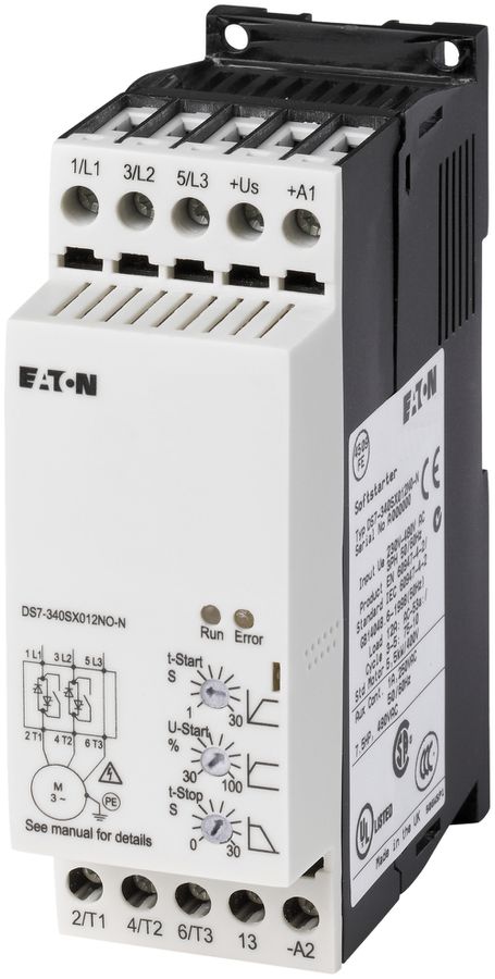 Softstarter Eaton DS7-342SX012N0-N 12A 3L/3L 200…480V Us:110…230VAC