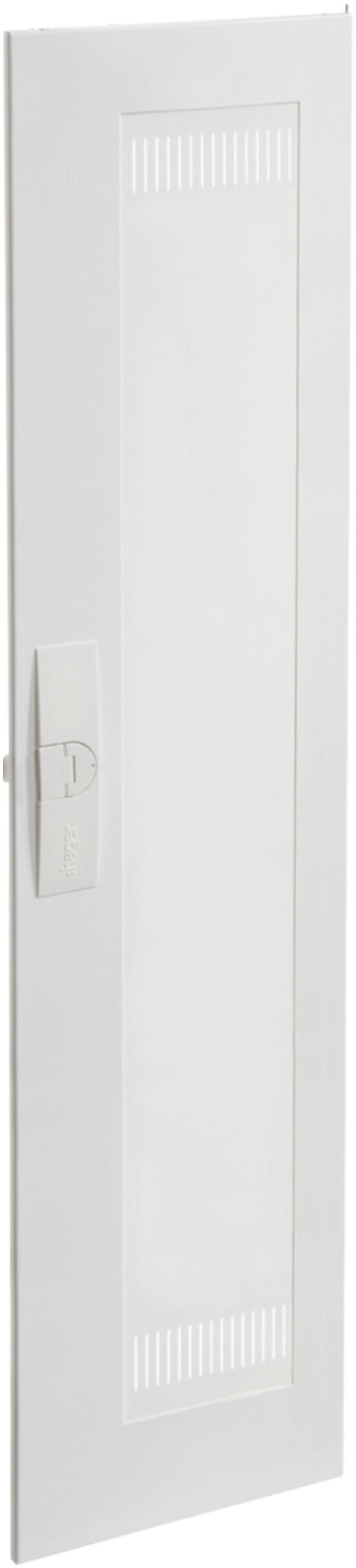 Tür rechts geschlitzt Hager univers 269×919×12mm IP30 weiss