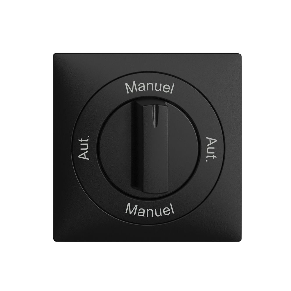 Kit frontal Auto-Main-Auto-Main EDIZIOdue noir 60×60mm