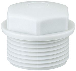 Würgenippel 6-kant M16 hellgrau