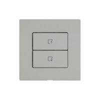 Kit de montage EDIZIO.liv Wiser SNAPFIX® p.pouss.scène 2 scènes vert.2T grc