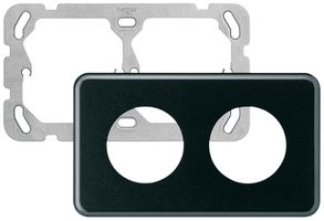 UP-Kopfzeile basico 1×2 schwarz