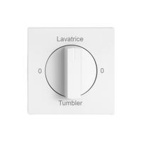 Kit di montaggio EDIZIO.liv SNAPFIX® p.interr.manop.0-Lavat.-0-Asciug.bi