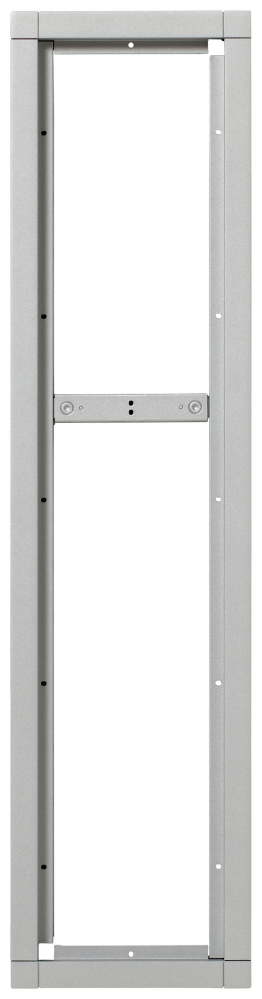 Cadre AP Siedle 5× 531×131×15mm argent