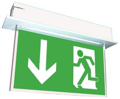 Notleuchte ELED 12 PET+T 368×235×70mm