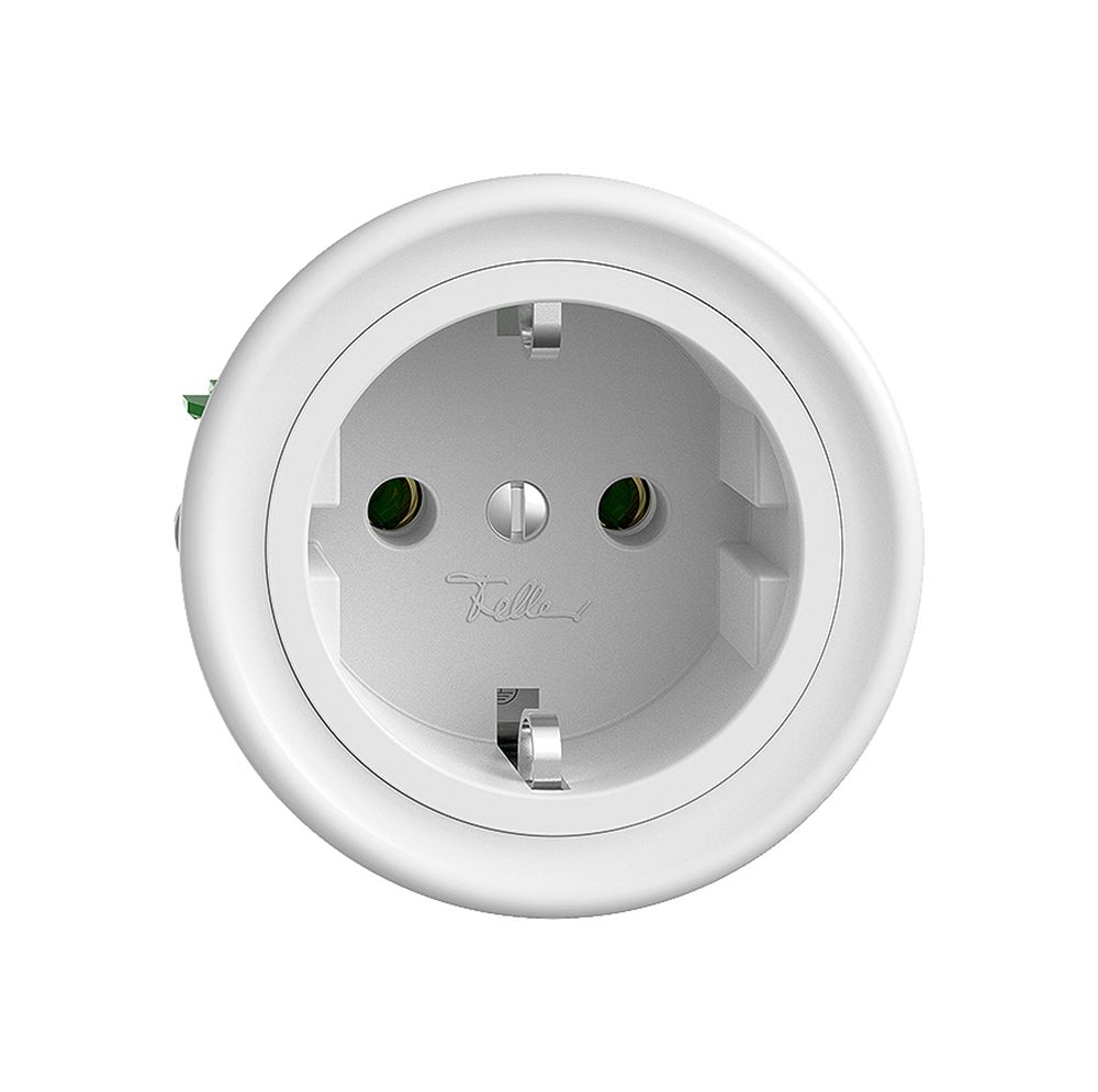 Prise Feller STANDARDdue Schuko 16A 230V Ø 60mm blanc