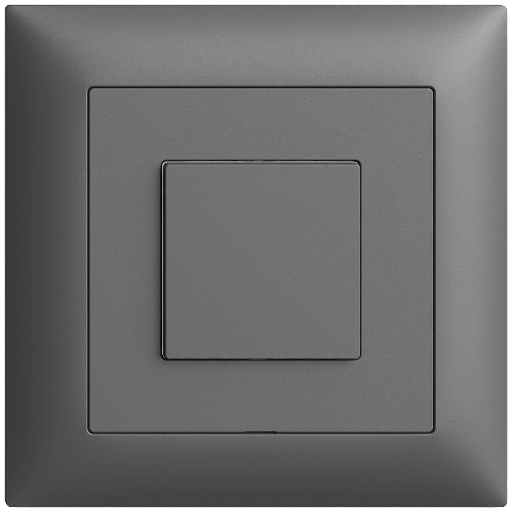 Kit copertura per interruttore INC 1c/1t Edue Wiser grigio scuro