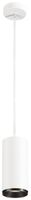 Lampada sospesa LED SLV NUMINOS L PHASE 28W 2620lm 4000K 36° Ø100×213mm bianco