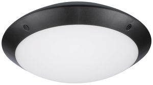 LED-Deckenleuchte Sylvania START HF SEN 14W 1500lm 840 IP66 DIM Ø350 schwarz