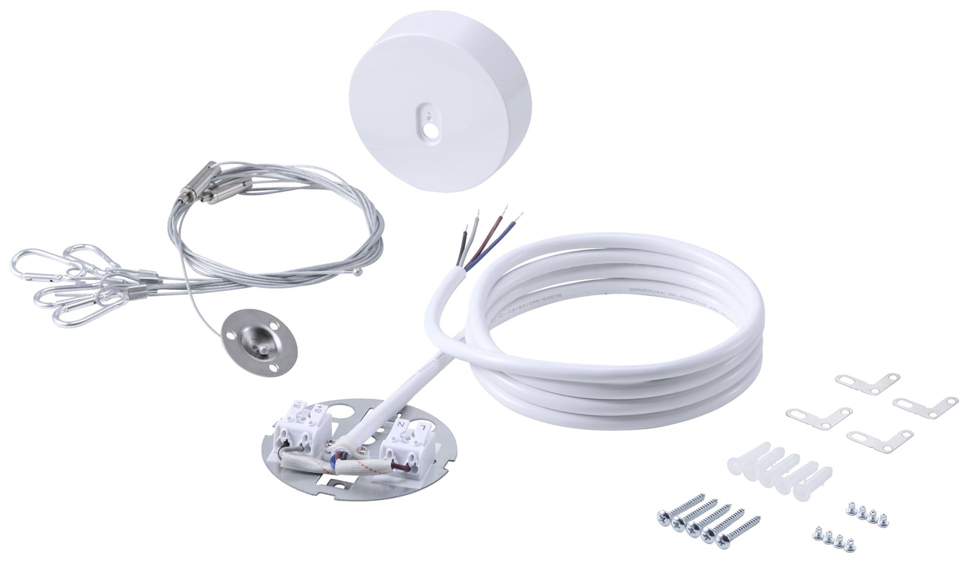 Kit de suspension à corde Philips RC159Z SME-4 acier 1800mm blanc