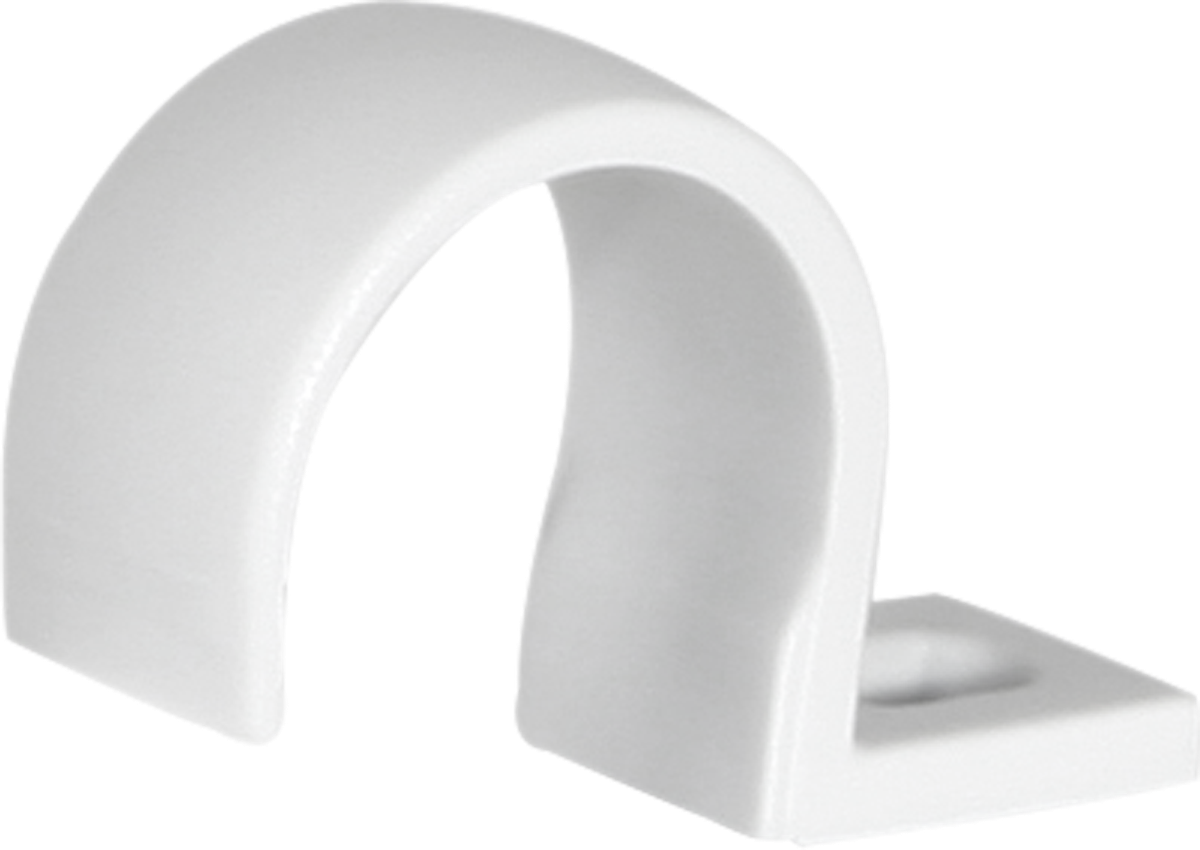 Bride pour TIT M20 1 vis gris clair