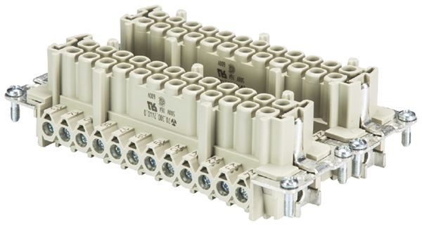 Insert p.douille Wieland Electric revos BAS BUS 48 2,5 50 48 16A 500V 0.5…2.5mm²