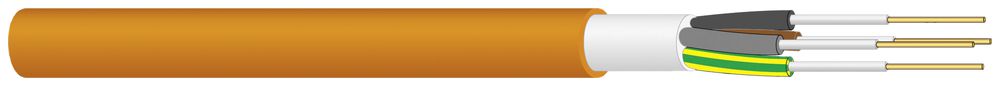 Sicherheitskabel (N)HXH FE180/E90 5×35mm² 3LNPE orange