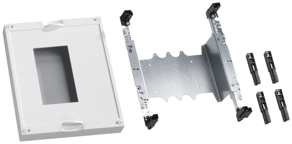 Kit Hager univers N 300×250mm per disgiuntore H3+P250 con comando per motore