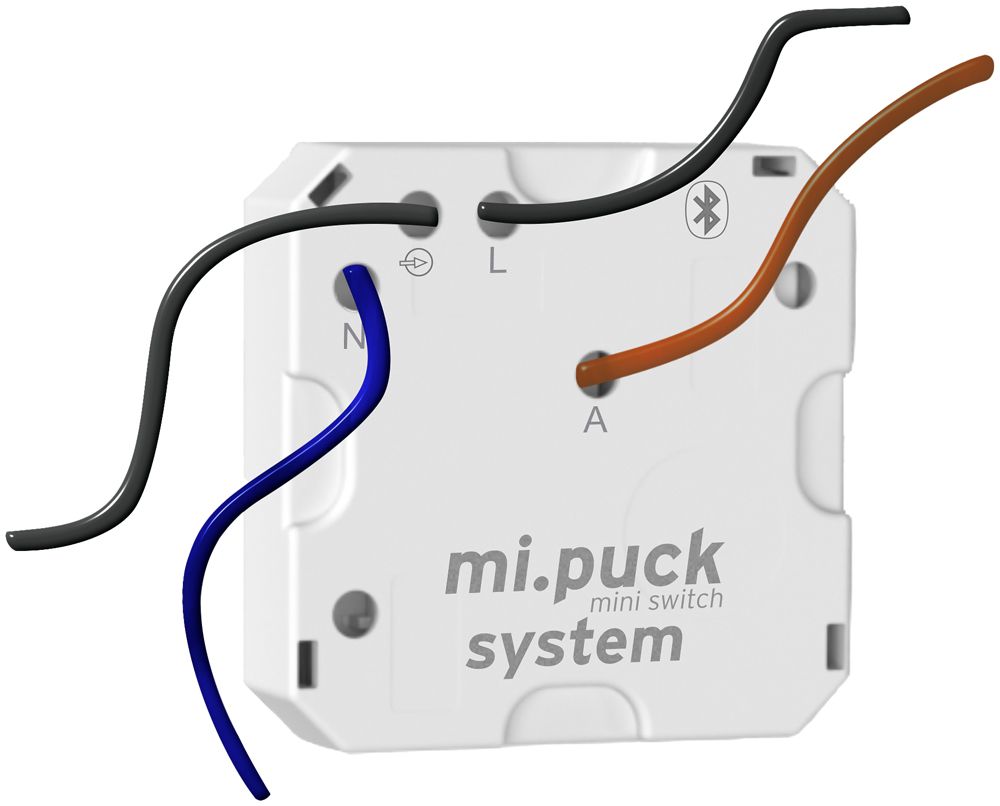 EB-RF-Schaltaktor mi.puck switch EA 16.11 pro4, 1-Kanal 230V/5A, BT