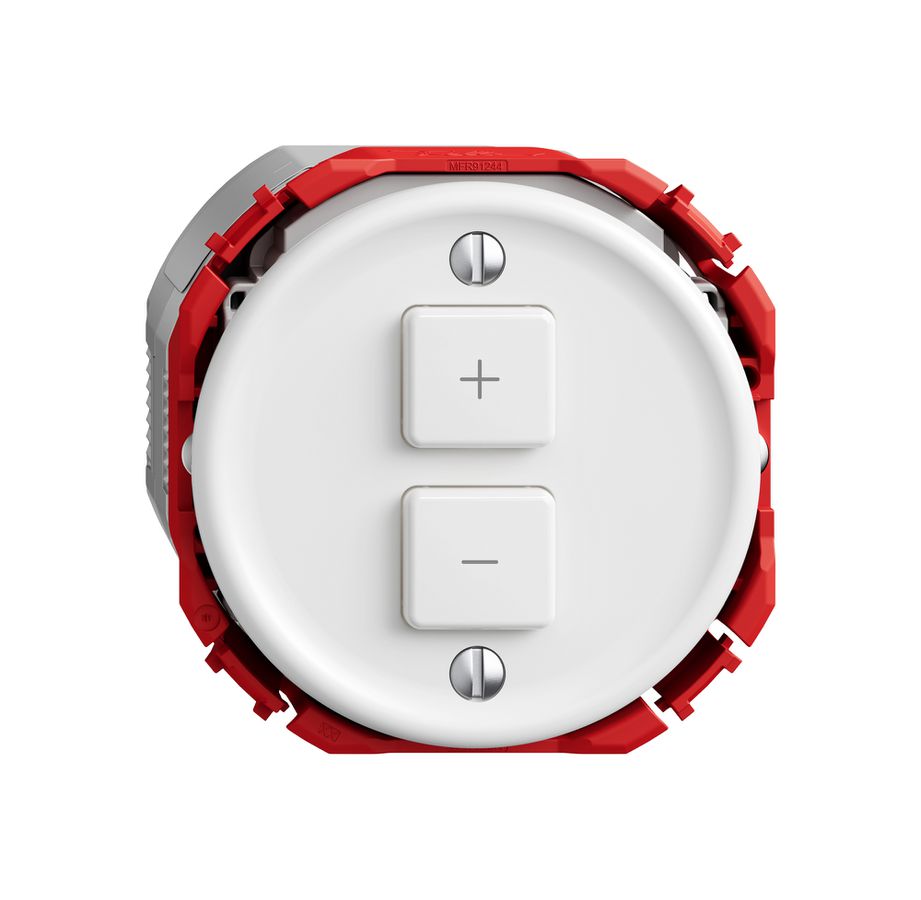 Nebenstelle Dimmer STANDARDdue Wiser SNAPFIX® 2 Tasten ws