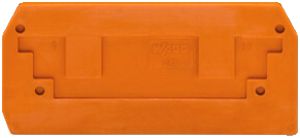 Abschlusswand WAGO 10mm² orange für F 284-901/904